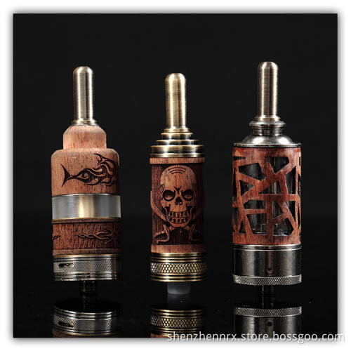 Wooden Atomizer Electronic Cigarette Vaporizer N Fire La4/La3/La2